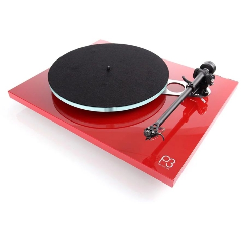 Rega Planar 3 黑膠唱盤 (不附带唱頭) (紅色)